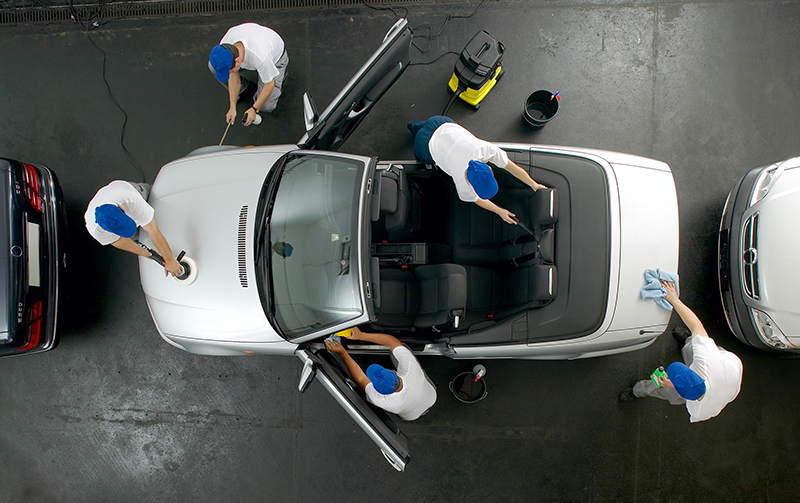 Химчистка автомобиля - Процесс, средства для химчистки, стоимость | Brooklands